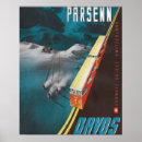 Recherche de davos posters Vintage