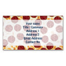 Recherche de pizza pepperoni cartes visite Tranche de pizza
