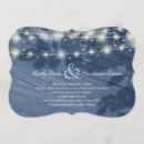 Recherche de enchant mariage invitations Lumières de fées
