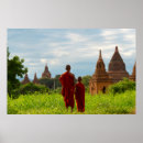 Zoek naar monniken posters Bagan