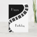 Recherche de piano anniversaire cartes Musicien