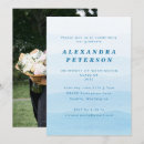 Recherche de pastel blue invitations Simple