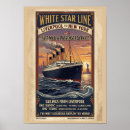 Recherche de paquebots posters De voyage vintage