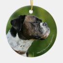 Zoek naar boxer dog ornamenten Bob en pam langrish