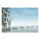 Recherche de méditation zen posters Bleu