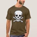 Recherche de os croisés tshirts Crâne