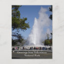 Recherche de parc de yellowstone cartes postales Jaune
