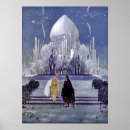 Zoek naar oude sprookjes posters Illustratie