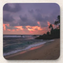 Recherche de plage romantique dessous de verres Coucher de soleil