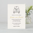 Recherche de voiture mariage invitations Mignon