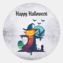 Recherche de cimetière halloween autocollants Horreur