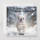 Zoek naar puppy christmas briefkaarten Bulldog