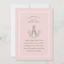 Recherche de lapin rose invitations Vintage