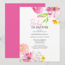 Recherche de fille douche invitations Aquarelle