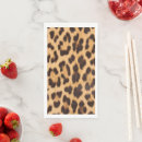 Recherche de empreinte de léopard serviettes Impression de guépard