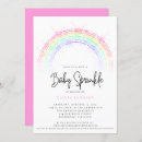 Recherche de baby sprinkle invitations Rose