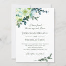 Recherche de bleu turquoise et blanc mariage invitations Couple