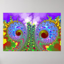 Recherche de fractales originales posters Design