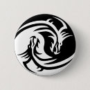 Recherche de dragon chinois badges Asiatique