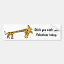 Recherche de girafes voiture autocollants Pare chocs