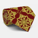 Recherche de rouge or cravates Traditionel
