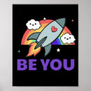 Recherche de fusée posters Arc en ciel