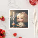 Zoek naar verjaardags kaars servetten Meisje