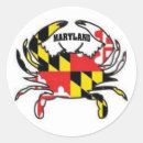 Recherche de maryland crab autocollants Plage