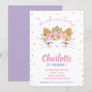 Recherche de minou rose invitations D'anniversaire de chat