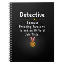 Recherche de détective carnets Crime