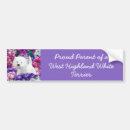 Recherche de chien westie voiture autocollants Terrier