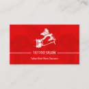 Recherche de tatouages cartes visite Salon de tatouage
