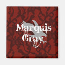 Recherche de marquis magnets Rouge