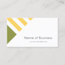 Recherche de vert jaune cartes visite Rayures