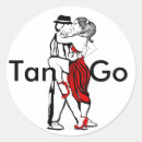 Recherche de de danse de tango autocollants Couple
