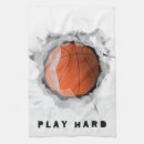 Zoek naar slamdunk Basketbalspeler