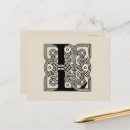 Recherche de majuscule s cartes postales Monogramme
