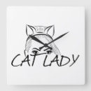 Recherche de femme chat horloges Mignon