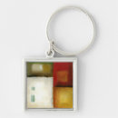 Recherche de jaune et blanc porteclés Moderne