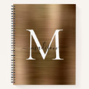 Recherche de cuivre carnets Monogramme