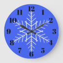 Recherche de flocons neige horloges Flocon de neige