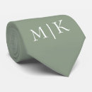 Recherche de sage cravates Monogramme