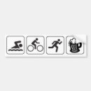Recherche de triathlon voiture autocollants Sports