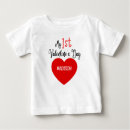 Recherche de coeur rouge bébé tshirts Mignonne
