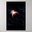 Zoek naar vernietiging posters Planeet