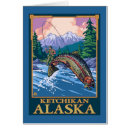 Recherche de pêche alaska cartes postales Scène