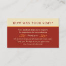 Recherche de analyse cartes visite Customer