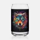 Recherche de visage de loup tasses Animal