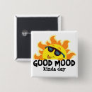 Recherche de bonne humeur badges Heureux