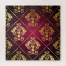 Recherche de papier peint vintage puzzles Mur